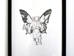Astronaut Butterfly Catcher